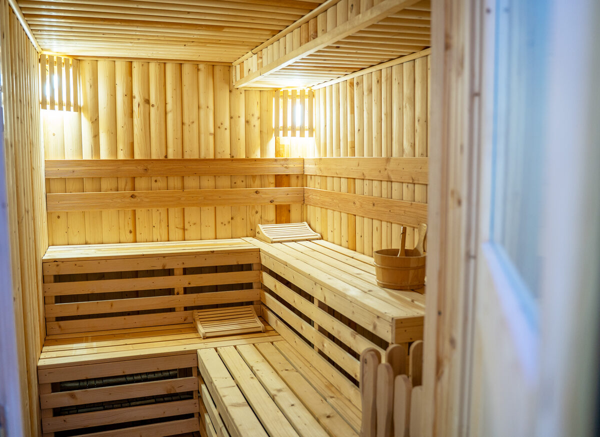 Finnische Sauna